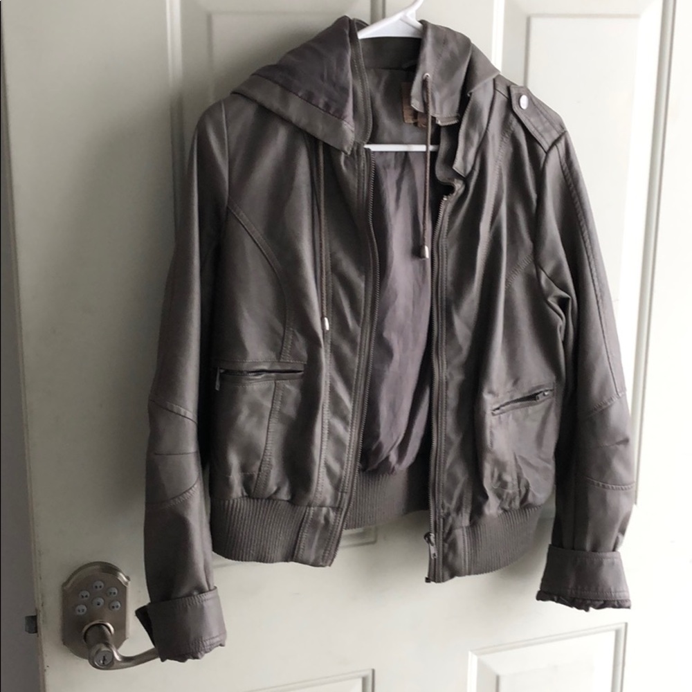 Gray jacket